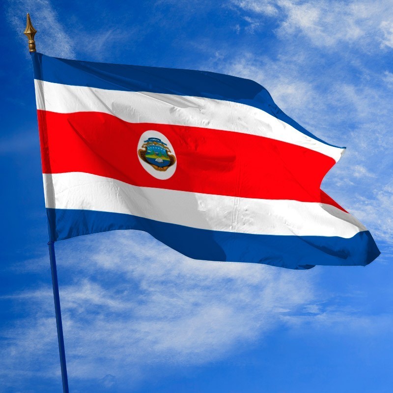 Drapeau du Costa Rica