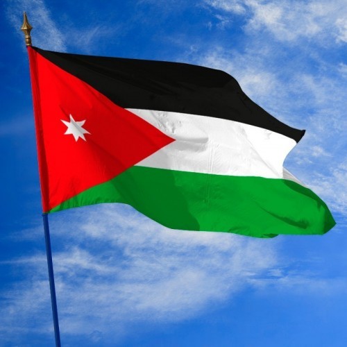 Drapeau de la Jordanie