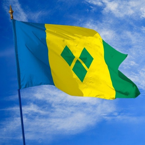 Drapeau de St Vincent Et Grenadines