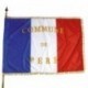 Drapeau imprimé de cérémonie